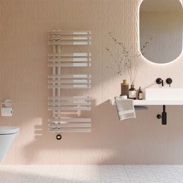 Ecostrad Scena TriQ WiFi Electric Towel Rail - Chrome