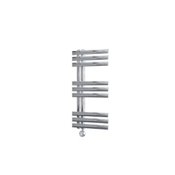 Ecostrad Scena Velto Thermostatic Electric Towel Rail - Chrome 200w (500 x 800mm)