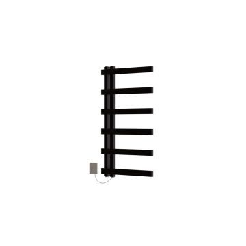 Ecostrad Vanto Electric Towel Rail - Black 300w (500 x 800mm)