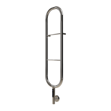 Carisa Felix Electric Towel Rail - Mirrored Polish 80w (1200 x 300mm)