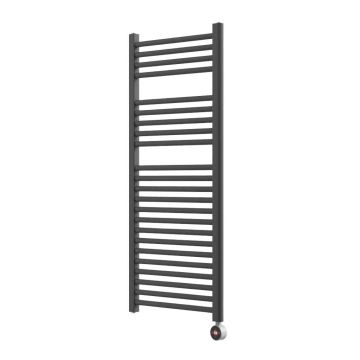 Ecostrad Fina-E TriQ WiFi Electric Towel Rail - Anthracite 300w (500 x 1100mm)