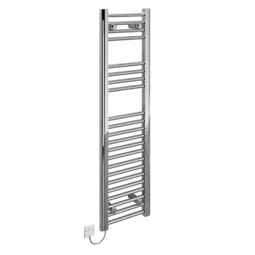 Ecostrad Fina-E Electric Towel Rail - Chrome 200w (300 x 1100mm)