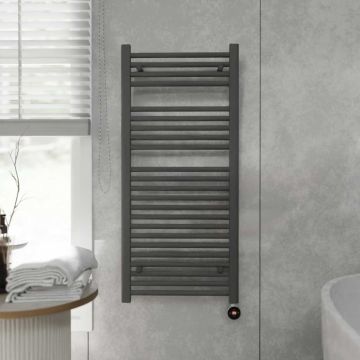 Ecostrad Fina-E TriQ WiFi Electric Towel Rail - Anthracite