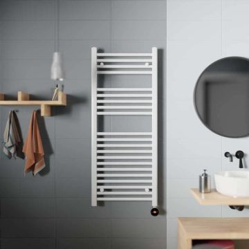 Ecostrad Fina-E TriQ WiFi Electric Towel Rail - White