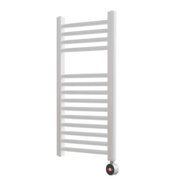 Ecostrad Fina-E TriQ WiFi Electric Towel Rail - White 200w (400 x 700mm)