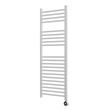 Ecostrad Fina-E TriQ WiFi Electric Towel Rail - White 400w (500 x 1200mm)