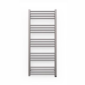 Terma Fiona ONE Designer Electric Towel Rail - Grey 400w (480 x 1140mm)