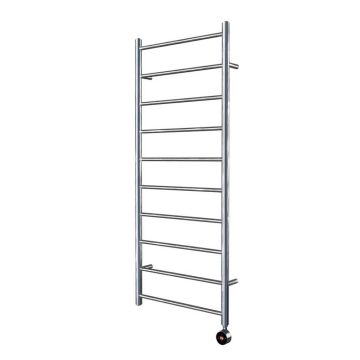 Ecostrad Round Jet TriQ WiFi Electric Towel Rail - Chrome - 300w (500 x 1200mm)