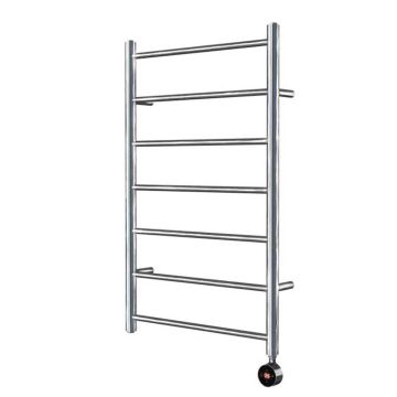 Ecostrad Round Jet TriQ WiFi Electric Towel Rail - Chrome - 200w (500 x 800mm)