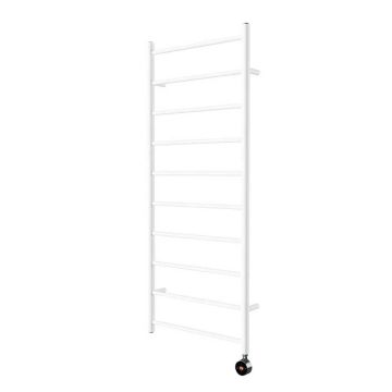 Ecostrad Round Jet TriQ WiFi Electric Towel Rail - White 400w (500 x 1200mm)