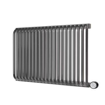 Terma Delfin E Designer Electric Radiator - Anthracite 1000w (1020 x 540mm)