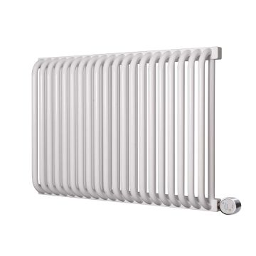 Terma Delfin E Designer Electric Radiator - White 800w (1020 x 440mm)