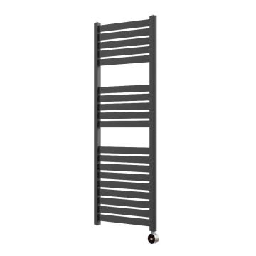 Ecostrad Scala TriQ WiFi Electric Towel Rail - Anthracite 600w (500 x 1200mm)