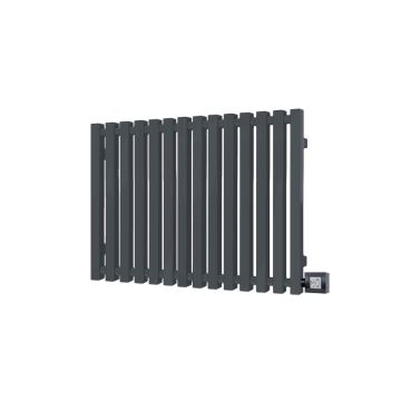 Terma Triga Designer Electric Radiator - Anthracite 1000w (1280 x 610mm)