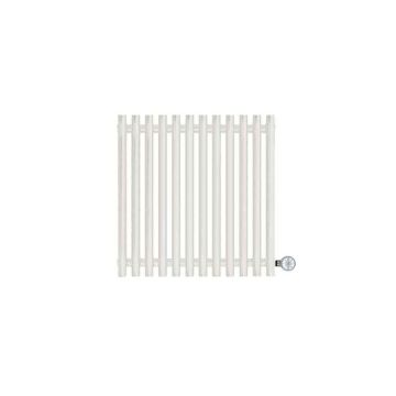 Terma Tune E Designer Electric Radiator - White 400w (590 x 600mm)