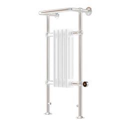 Ecostrad Allerton TriQ WiFi Traditional Electric Towel Rail - Chrome 300w (952 x 479mm)