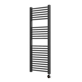 Ecostrad Cube TriQ WiFi Electric Towel Rail - Anthracite 600w (500 x 1200mm)