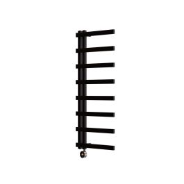 Ecostrad Vanto TriQ WiFi Electric Towel Rail - Black 600w (500 x 1150mm)