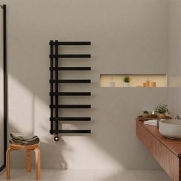 Ecostrad Vanto TriQ WiFi Electric Towel Rail - Black