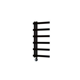 Ecostrad Vanto Velto Thermostatic Electric Towel Rail - Black 300w (500 x 800mm)