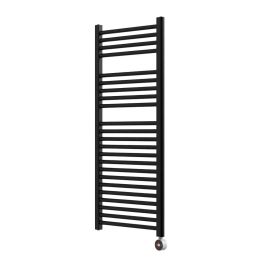 Ecostrad Fina-E TriQ WiFi Electric Towel Rail - Black 300w (500 x 1100mm)