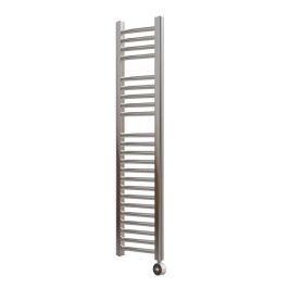 Ecostrad Fina-E TriQ WiFi Electric Towel Rail - Chrome 200w (300 x 1100mm)