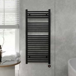 Ecostrad Fina-E TriQ WiFi Electric Towel Rail - Black