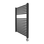 Ecostrad Cube Thermostatic Towel Rail - Anthracite 400w (500 x 800mm)