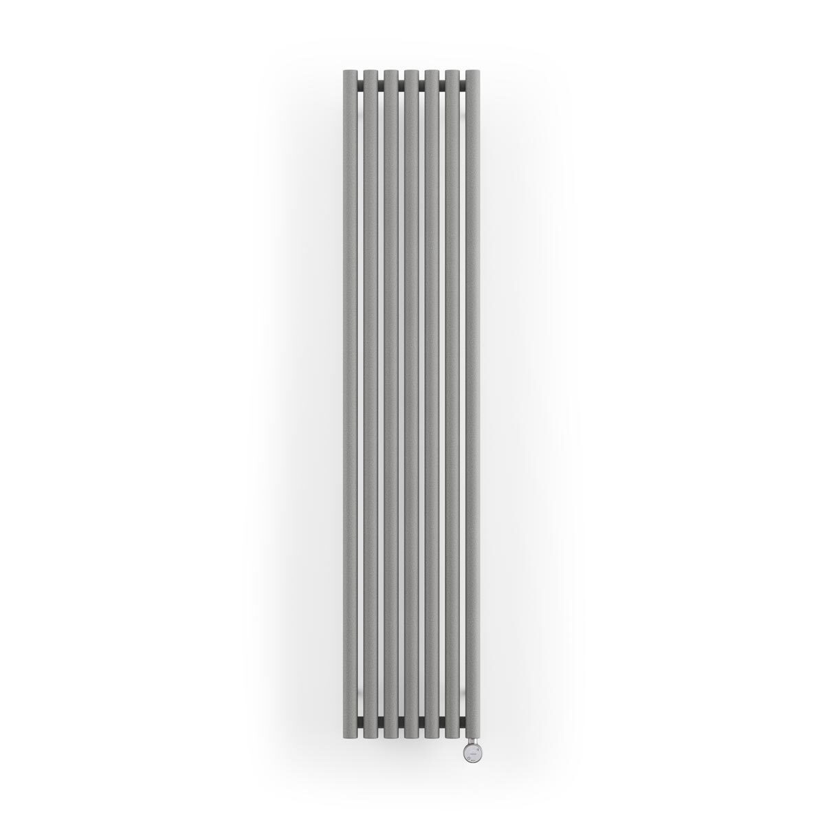 Terma Rolo E Vertical Designer Electric Radiator - Salt 'n' Pepper 1000w (480 x 1800mm)