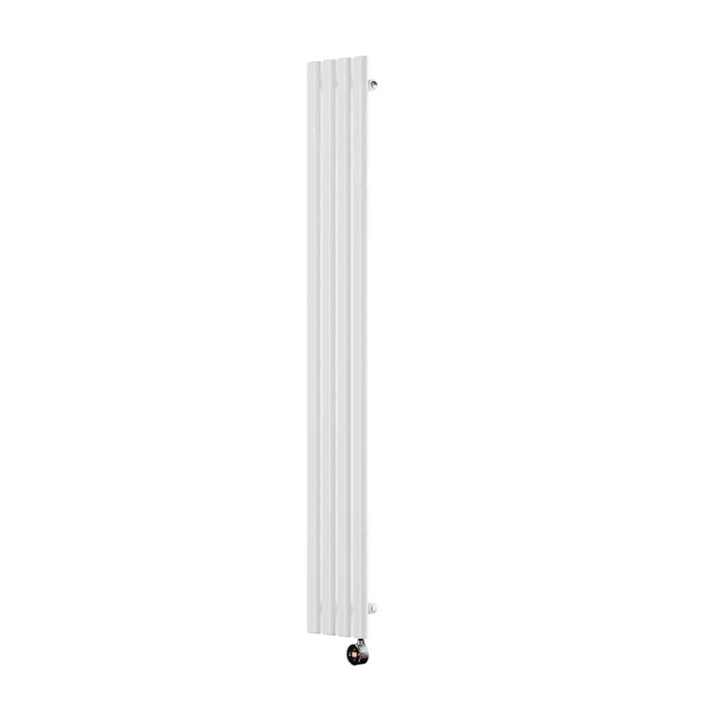 Ecostrad Allora TriQ WiFi Vertical Designer Electric Radiator - White 800w (236 x 1600mm)