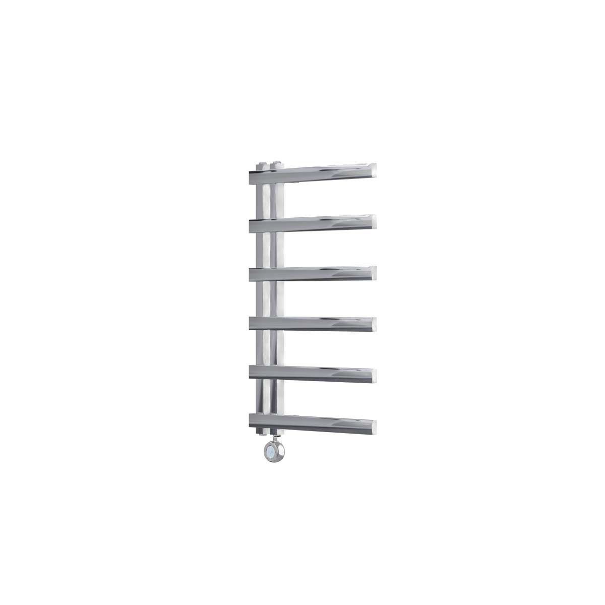 Ecostrad Vanto Velto Thermostatic Electric Towel Rail - Chrome 200w (500 x 800mm)