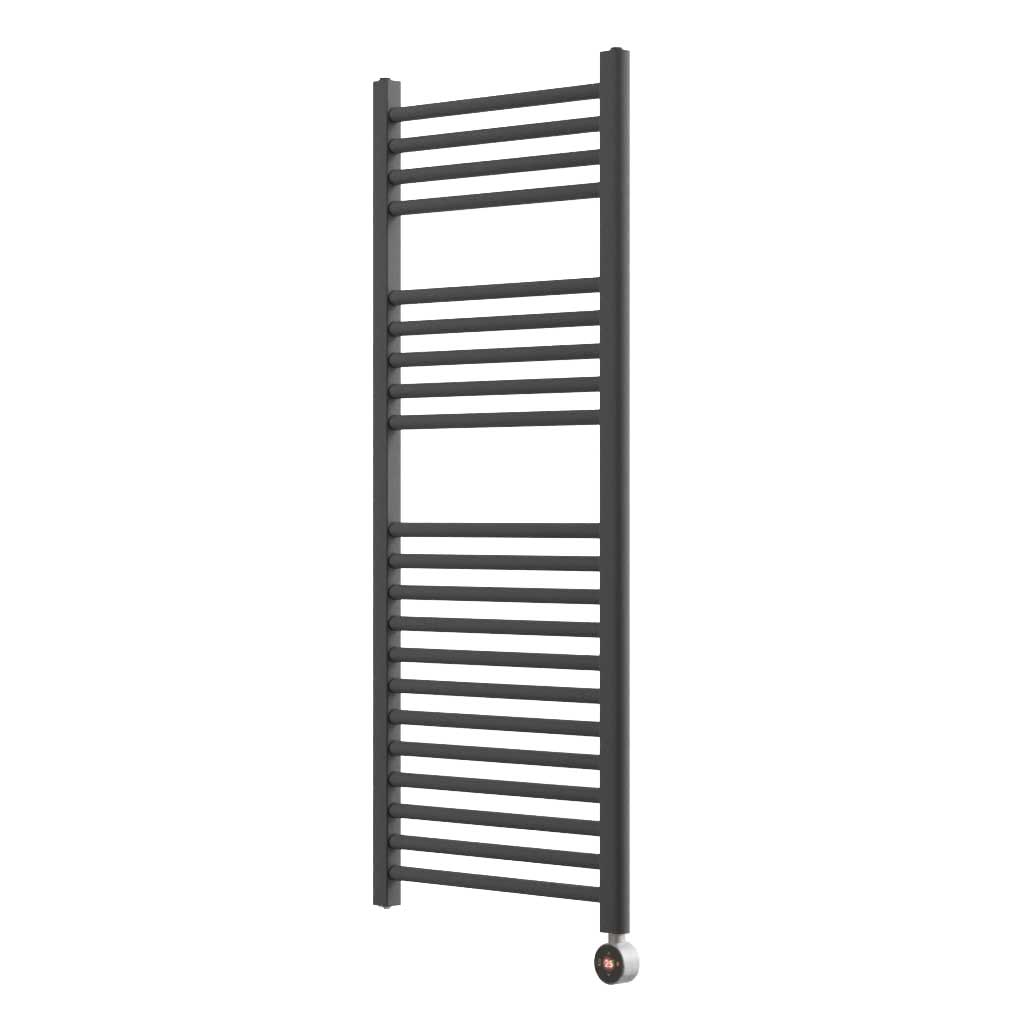 Ecostrad Fina-E TriQ WiFi Electric Towel Rail - Anthracite 400w (500 x 1200mm)