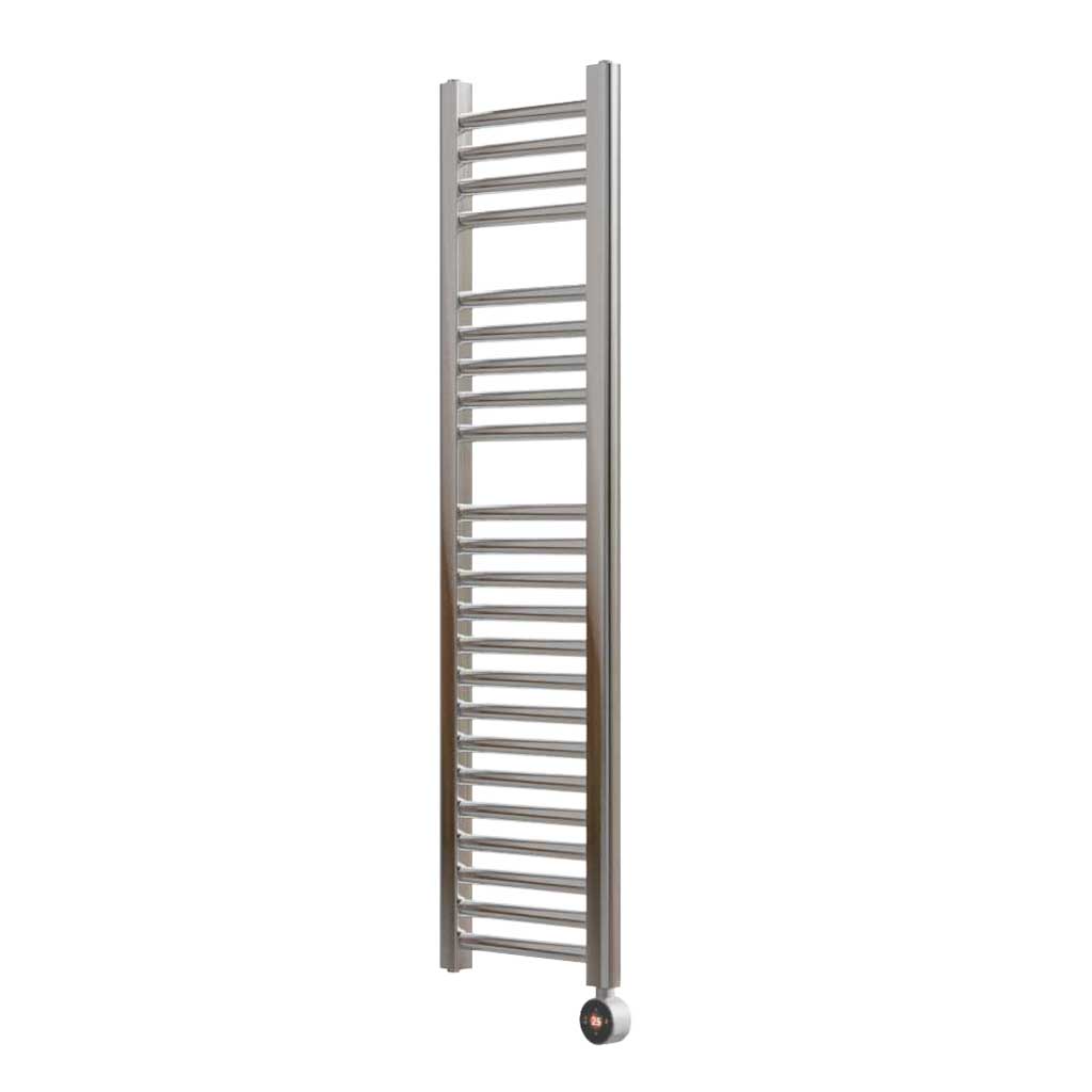 Ecostrad Fina-E TriQ WiFi Electric Towel Rail - Chrome 200w (300 x 1100mm)