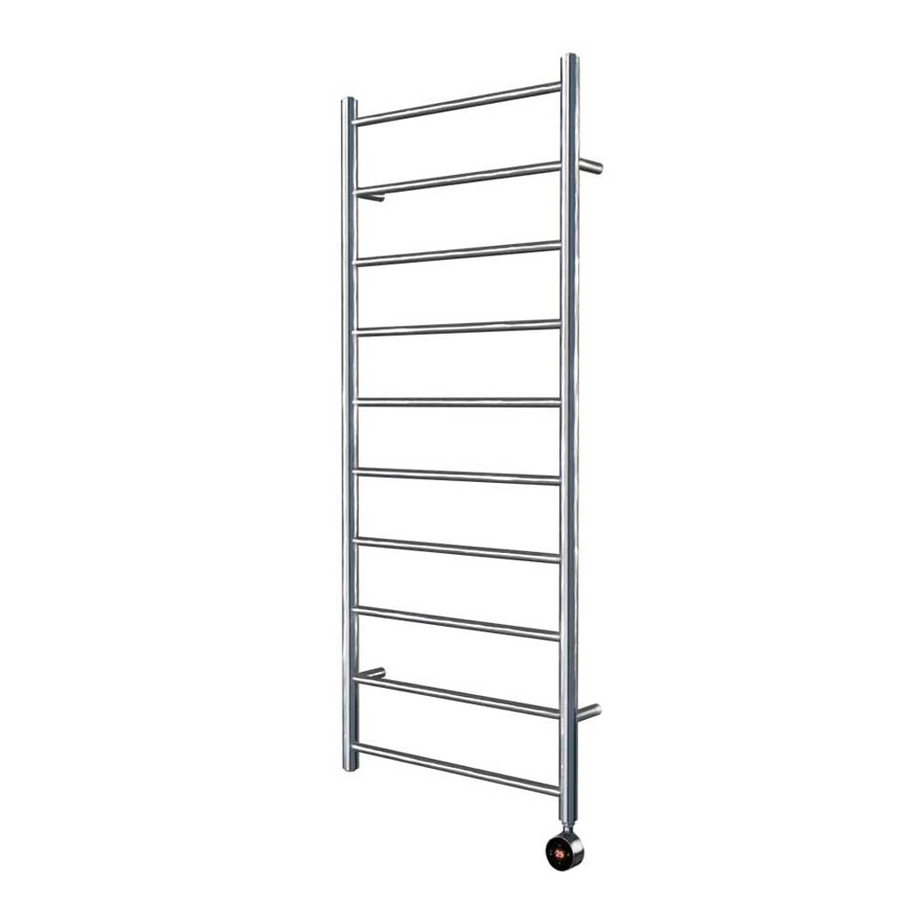 Ecostrad Round Jet TriQ WiFi Electric Towel Rail - Chrome - 300w (500 x 1200mm)