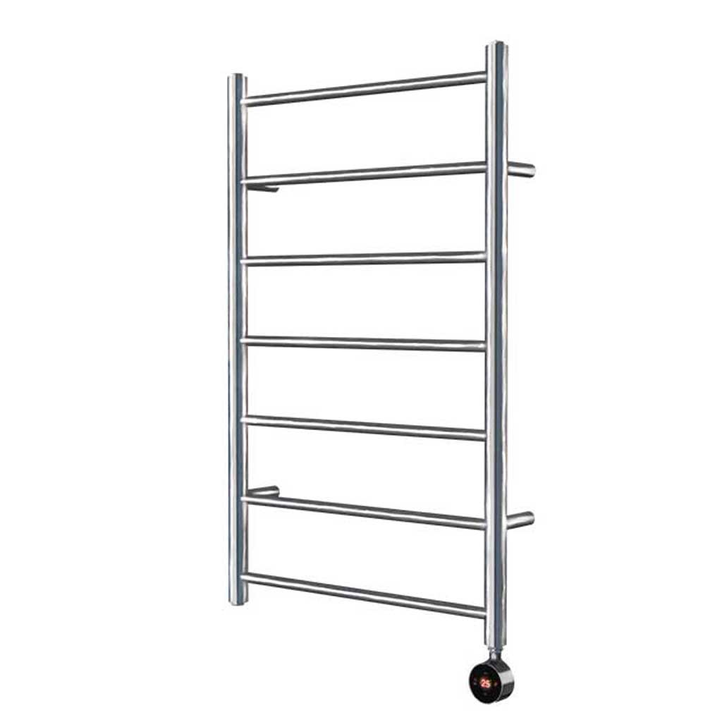 Ecostrad Round Jet TriQ WiFi Electric Towel Rail - Chrome - 200w (500 x 800mm)