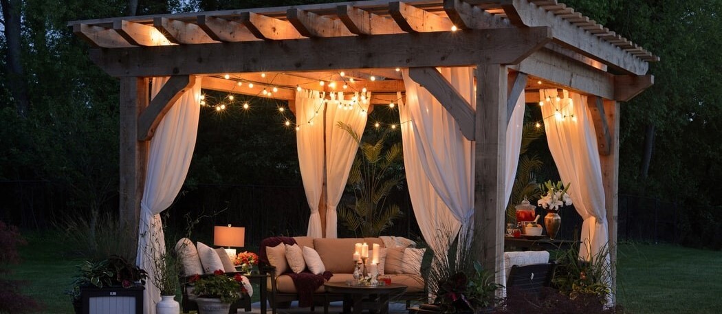 How to Heat a Pergola with Electric Patio Heaters