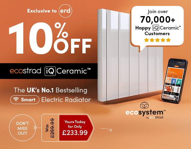 Ecostrad iQ Ceramic Radiator 10% Off from £233.99