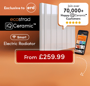 Ecostrad iQ Ceramic Radiator 10% Off from £253.99