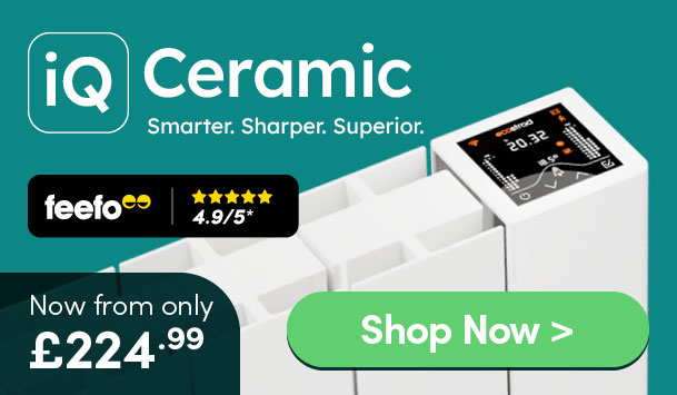 Up to 25% off Bestselling Ecostrad iQ Ceramic Electric Radiators