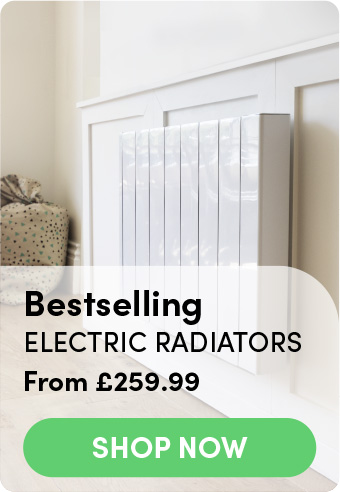 Iq Ceramic radiator on wall