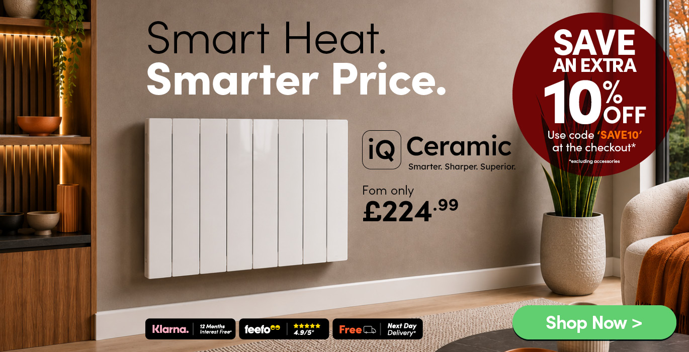 Save an extra 10% off bestselling iQ Ceramic with code SAVE10