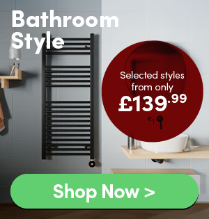Shop Heated Towel Rails now from only €164.99