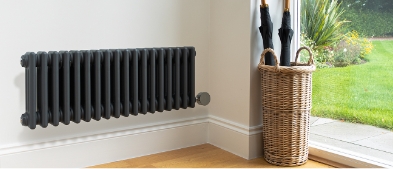 electric radiator on wall
