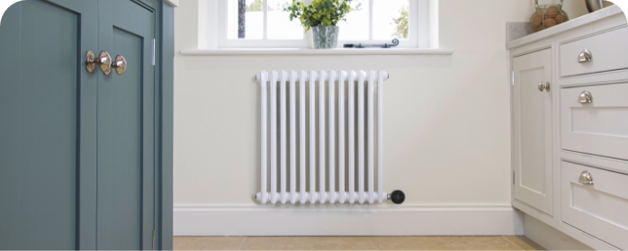allerton radiator on wall