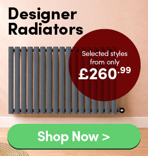 Designer Radiators, selected styles from only £260.99